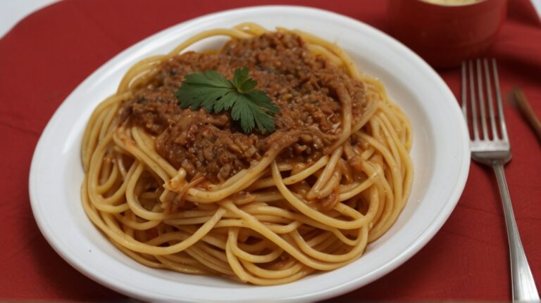 Espaguetis con atún