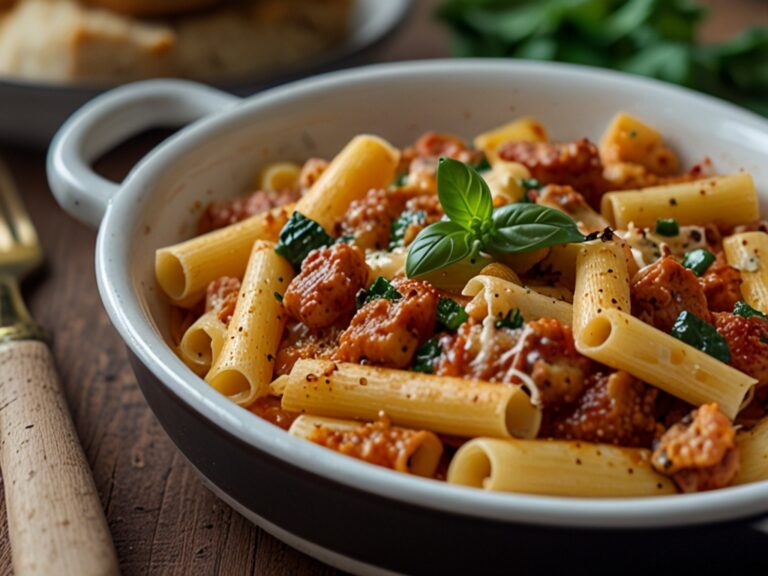 Pasta a la boloñesa