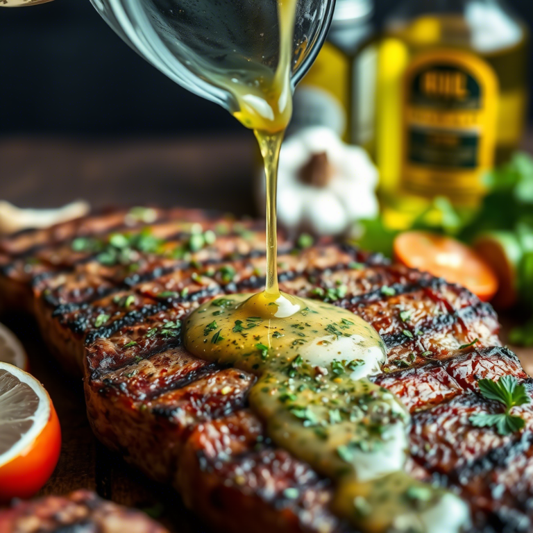 Vinagreta Balsámica para Carnes Asadas