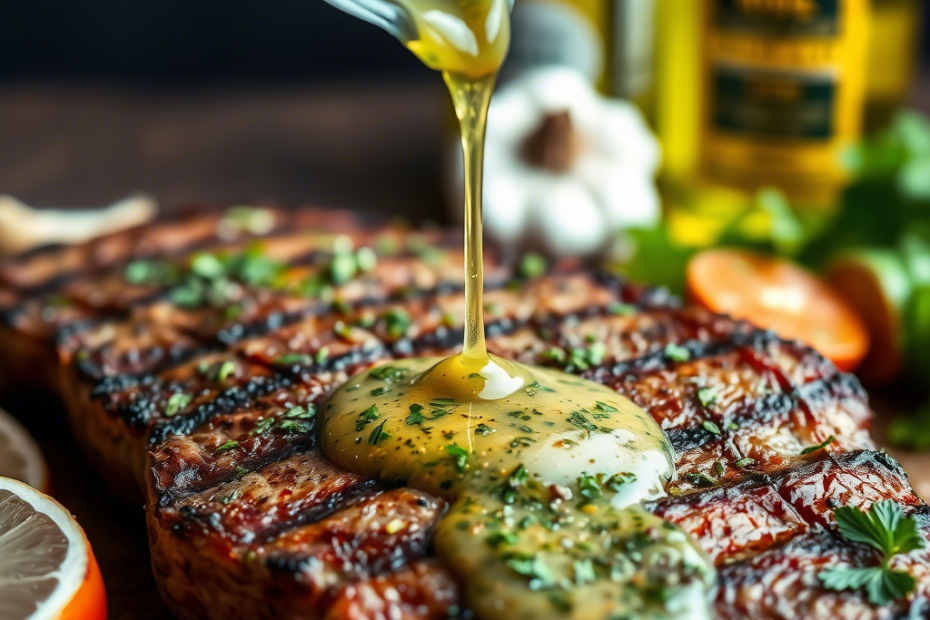 Vinagreta Balsámica para Carnes Asadas