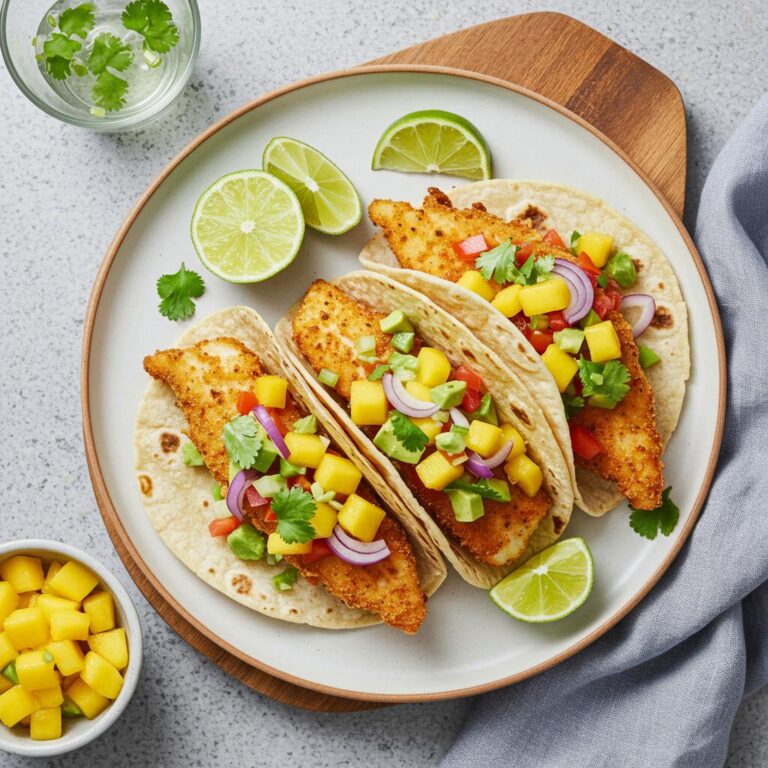 Tacos de Pescado Crujientes en Freidora de Aire: ¡Súper Fáciles!
