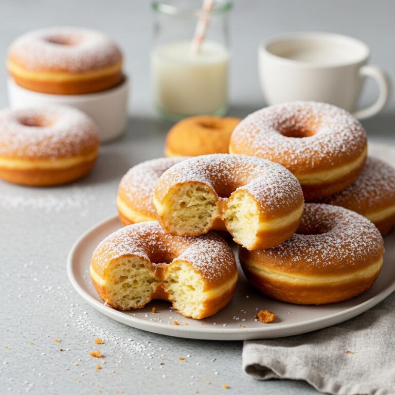 Donuts Caseros Esponjosos en 10 Minutos con Freidora de Aire