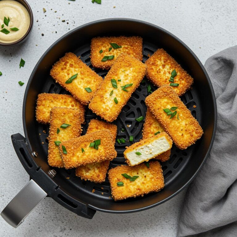 Tofu Frito Receta Vegana Irresistible en Air Fryer para Principiantes