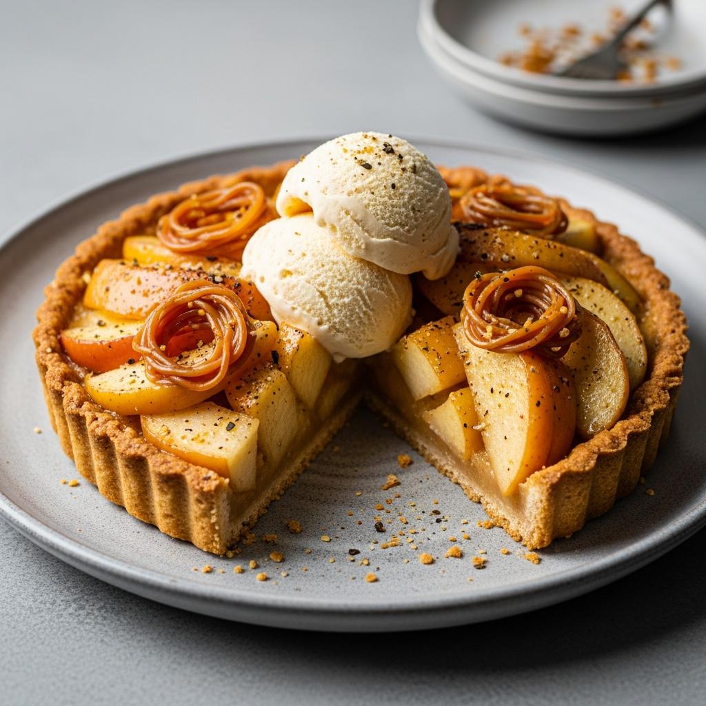 Tarta de Manzana y Especias