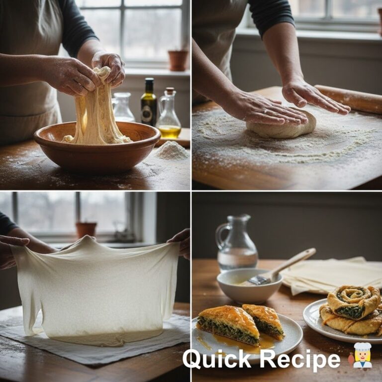 Elaboración de masa filo casera y sus infinitas posibilidades