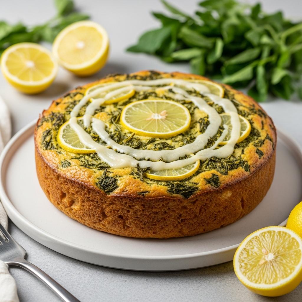 Bizcocho de Romero y Limón con Aceite de Oliva