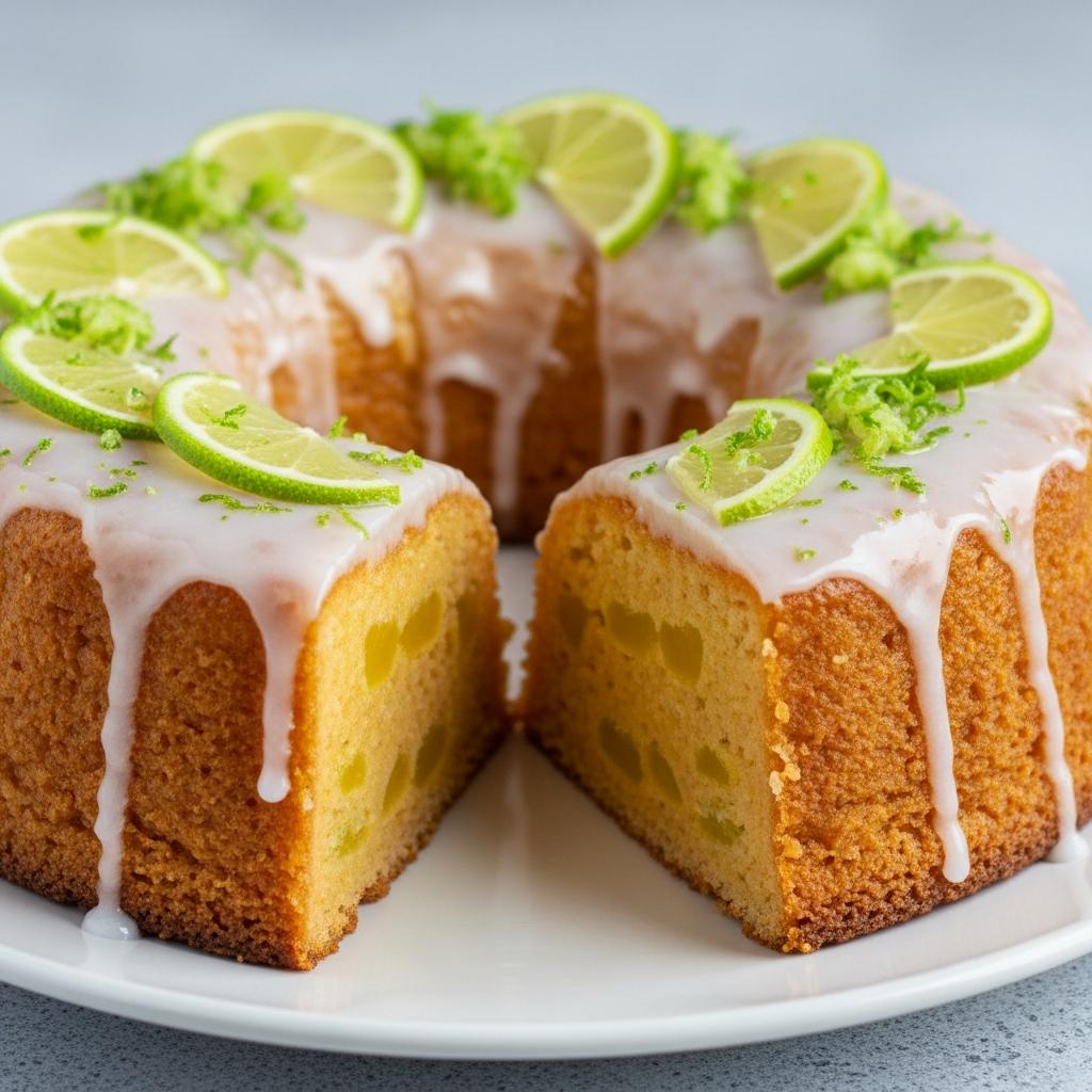 Bizcocho de Limón y Arándanos para un Viaje al Verano