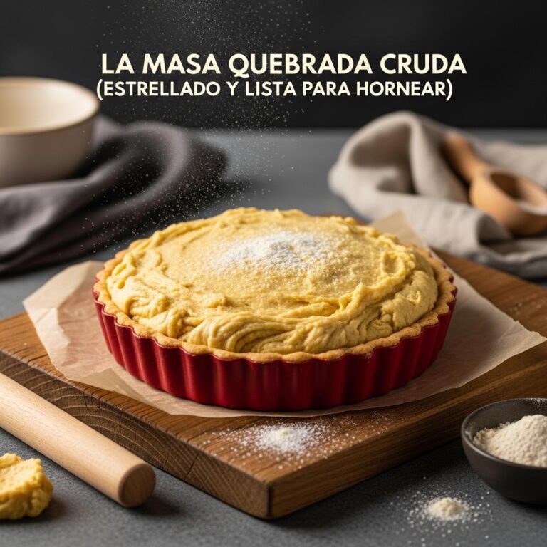 Masa quebrada para tus pasteles y tartas caseras cómo se hace