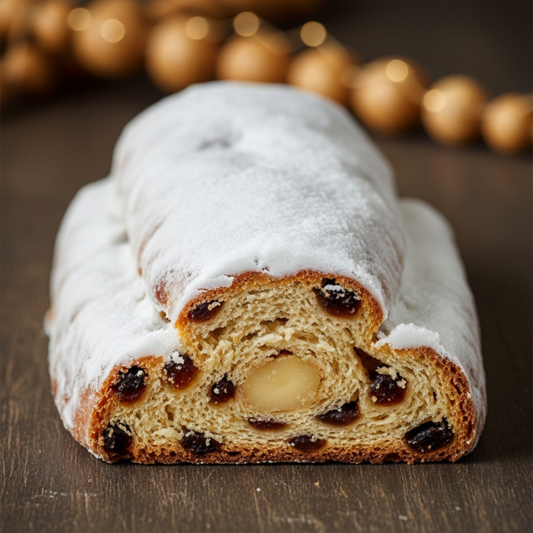 Elaboración de stollen navideño casero con todos sus secretos