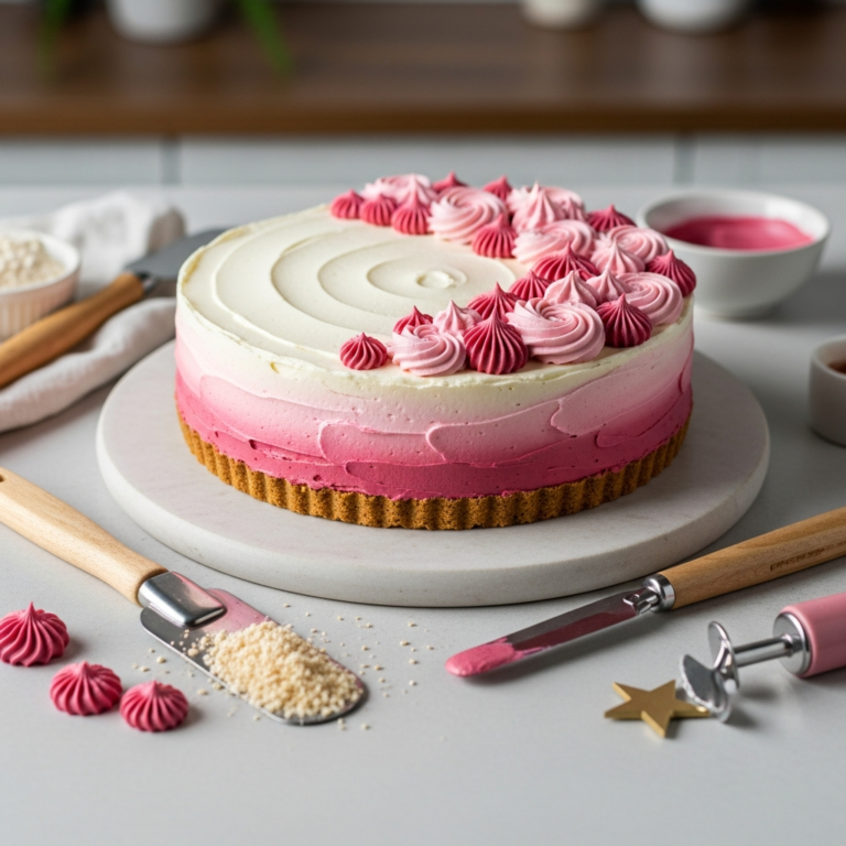 Decoración de tartas con buttercream técnicas y efectos sorprendentes