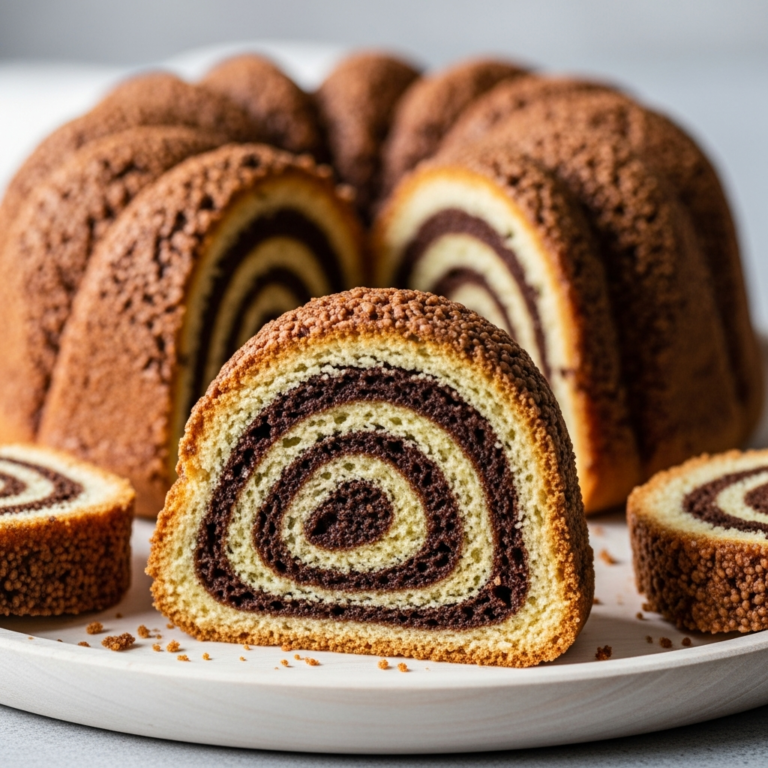 El secreto de los bizcochos marmolados perfectos