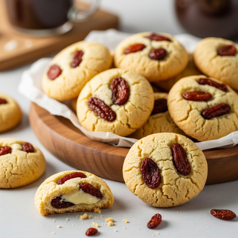 Cookies de chocolate blanco y arándanos